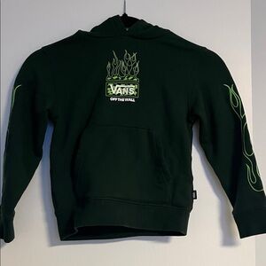 Vans Green Boys Hoodie